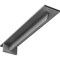 Ekena Millwork Heaton Hidden Support Steel Bracket w/ 12" Support Depth, Hammered Gray 3"W x 16"D x 2"H BKTM03X16X02HEHGY - alternate 1